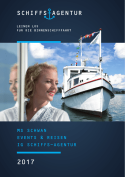 Schiffs-Agentur 2017