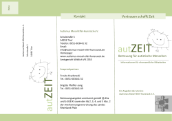 autZEIT ZEIT - Autismus Mosel-Eifel