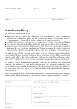 Einverst&auml;ndniserkl&auml;rung