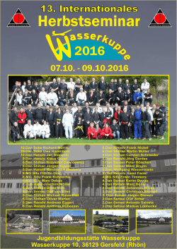 Herbstseminar - Budo-News
