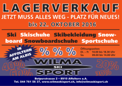 JETZT MUSS ALLES WEG - PLATZ FÜR NEUES!