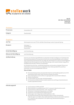 PDF - Stellenwerk Bochum