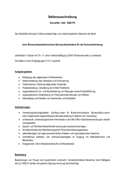 Bürosachbearbeiter für die Personalvertretung (application/pdf 82.9
