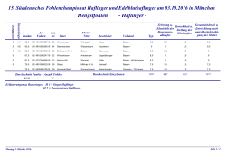 Hengstfohlen - Haflinger - Pferdezuchtverband Baden