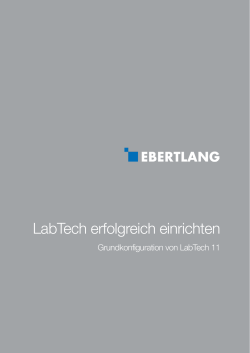 LabTech erfolgreich einrichten