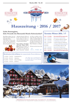 Herzlichkeit. Mehr Persönlichkeit. Mehr für Ihr Wohlbefinden.