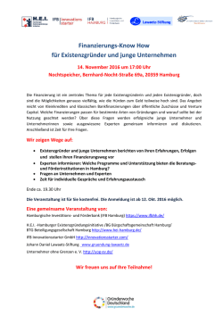 Gr&uuml;enderwoche 2017 Ank&uuml;ndigungstext
