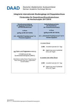 Integrierte internationale Studieng&auml;nge mit