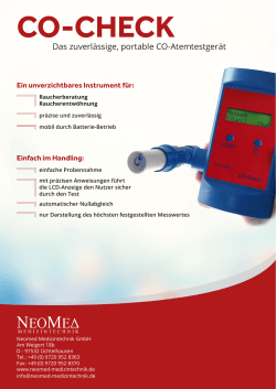 co-check - Neomed Medizintechnik GmbH