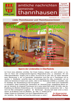 Gottfried Heinz - B&uuml;rgermeister Zeitung