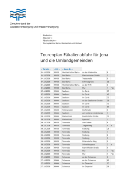 Drucken - JenaWasser