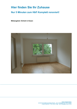 Hier finden Sie Ihr Zuhause