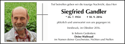 Siegfried Gandler