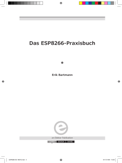 Das ESP8266-Praxisbuch