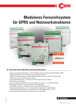 MFW-Ethernet und GPRS