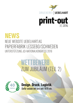 print-out - Druckerei Uebelhart