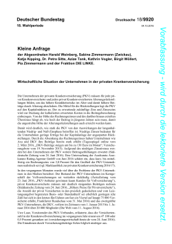 Drucksache 18/9920 - DIP