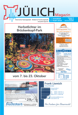 Herbstlichter im Br&uuml;ckenkopf-Park vom 7. bis 23