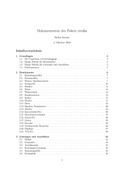 Dokumentation des Pakets circdia