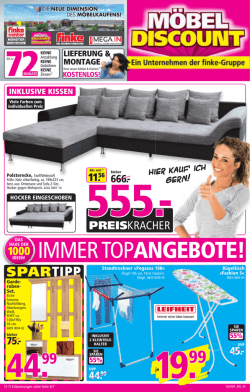 immer topangebote! - M&ouml;bel Discount