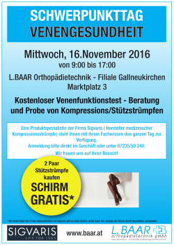 gratis - L. Baar Orthopädietechnik GmbH