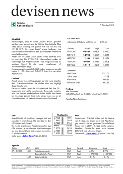 Informative Mittelkurse und Preise um 8.11 Uhr Devisen Aktuell High