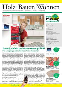 Holz &middot; Bauen &middot; Wohnen mit Tiefpreiszone