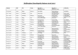 Helferplan Einzelspiele 2016-17