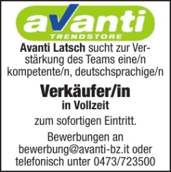 Verkäufer/in - Dolomiten Markt