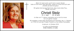 Christl Stolz