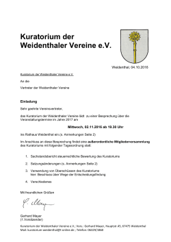 Kuratorium der Weidenthaler Vereine e.V.
