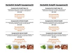 Hausgemachte Kn&ouml;pfli