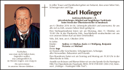 Karl Hofinger