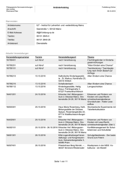 ILF - Institut f&uuml;r Lehrerfort- und