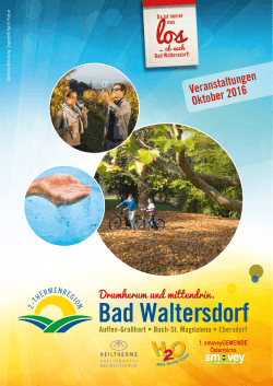 Veranstaltungskalender - Marktgemeinde Bad Waltersdorf