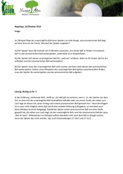 Regeltipp_10/Oktober 2016 Frage: Im Z&auml;hlspiel fliegt der