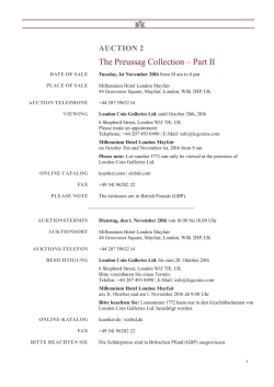 The Preussag Collection – Part II