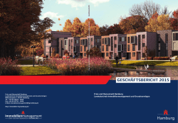 geschäftsbericht 2015 - Landesbetrieb Immobilienmanagement und