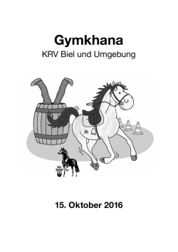 Gymkhana - KRV Biel und Umgebung