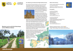 Jakobswege - Landkreis Esslingen