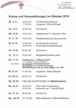 hier - Evangelische Kirchengemeinde Boll