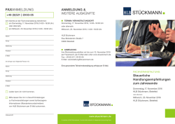 Infoblatt - stueckmann.de