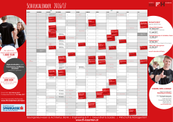Schulkalender 2016/17 - FH