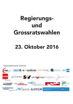 Flyer mit allen Namen - Aargauischer Gewerkschaftsbund AGB