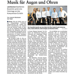 Presse dazu - Reinhard Geller