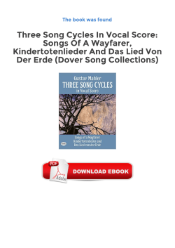 Free eBooks Three Song Cycles In Vocal Score: Songs Of A