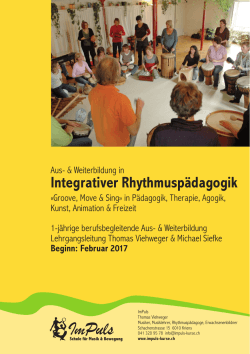 Integrativer Rhythmuspädagogik
