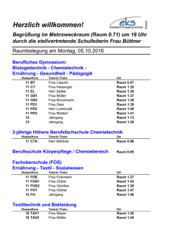 Herzlich willkommen! - Elisabeth-Knipping