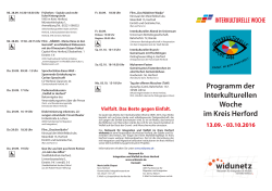 IKW 2016 Kreis Herford - Interkulturelle Woche