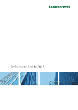 Performance-Bericht 2015